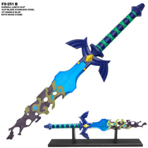 Real Zelda Tears of the Kingdom, Broken Blade Master Metal  Sword