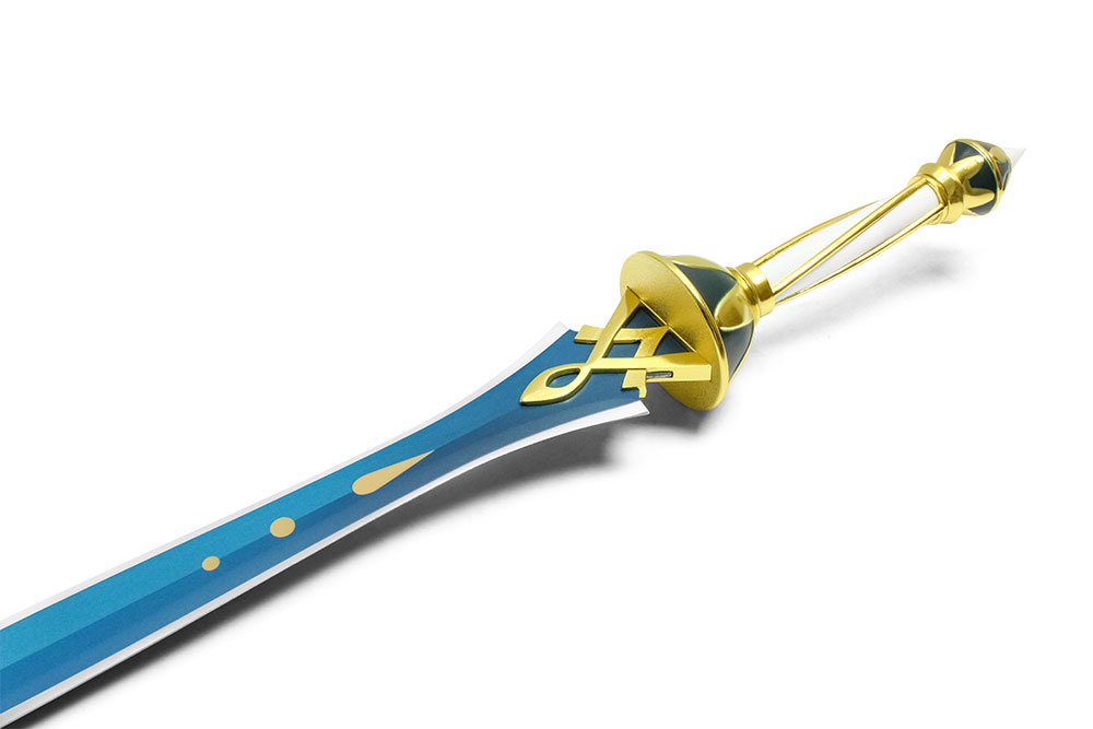 Game Genshin Impact Xiphos' Moonlight Sword Cosplay