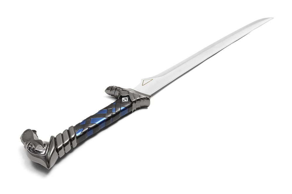 Icing Death Replica Metal Sword with  Blue Hardwood  Scabbard