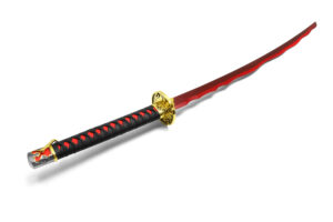 Blood Katana Sword Non Sharp Blade