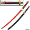 Blood Katana Sword Non Sharp Blade