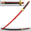 Blood Katana Sword Non Sharp Blade