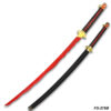 Blood Katana Sword Non Sharp Blade