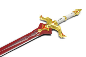 Game Genshin Impact Bloodtainted Greatsword Non Sharp Edge