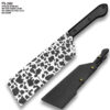 Jujutsu Kaisen Cleaver  Black and White Blade Printed Full Tang
