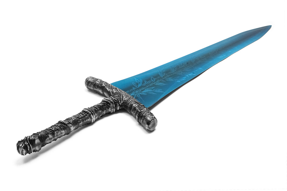 Dark Moon Greatsword Edken Ring Blue Metal Sword