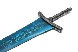 Dark Moon Greatsword Edken Ring Blue Metal Sword