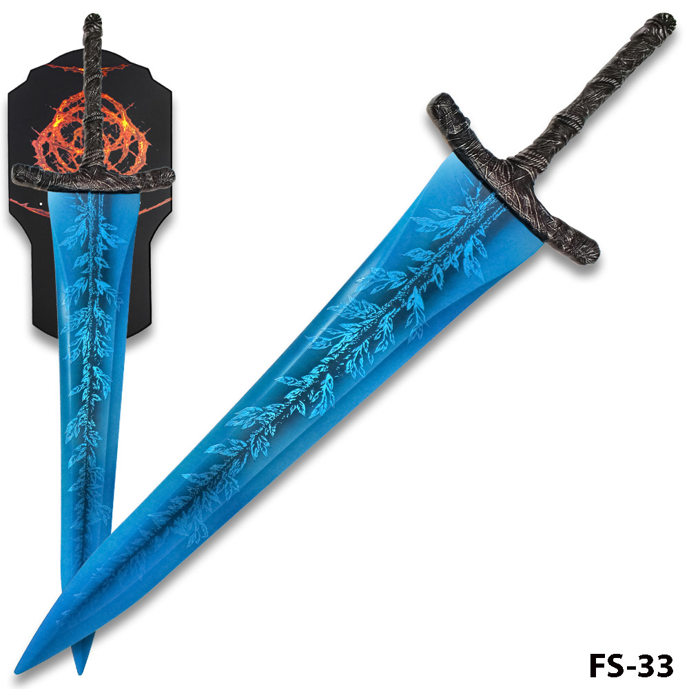 Dark Moon Greatsword Edken Ring Blue Metal Sword