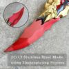 Kamish's Wrath Solo Leveling Dagger - 23.5" Stainless Steel Anime Replica with Display Stand