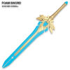 Genshin Impact High Density Foam Sword Skyward Blade Blue & Gold 40 Inches