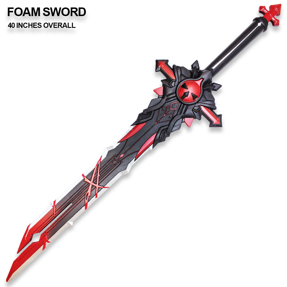 Game Fantasy Genshin Impact Wolf's Gravestone Foam Sword Cosplay Blade Weapon