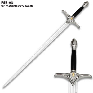40” Foam Galadriel Sword Power Ring LOTR TV Show Movie Fantasy Elf Cosplay Prop