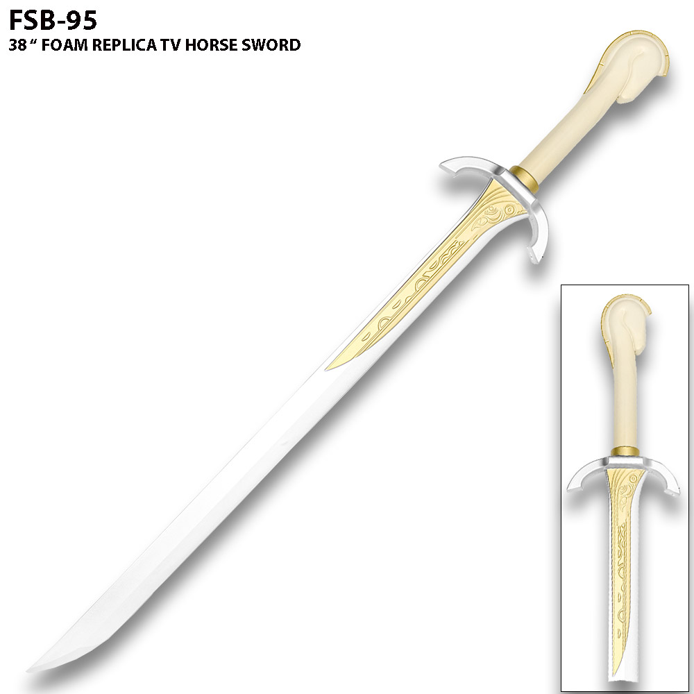40" REPLICA TV FOAM FANTASY HORSE FOAM SWORD