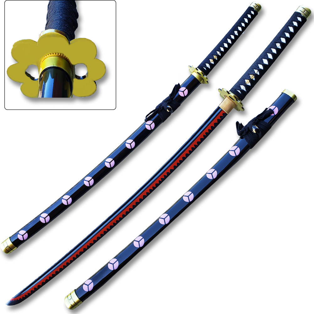 Hand Forge  Roronoa Zoro's Shusui One Piece Anime Sword Red Hamon