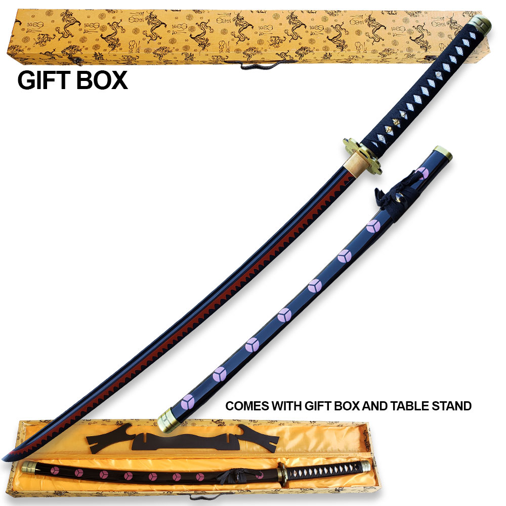 Hand Forge  Roronoa Zoro's Shusui One Piece Anime Sword Red Hamon