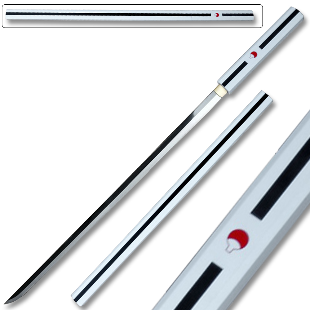 Hand Made Sasuke Kusanagi Steel Ninja Sword Katana Cosplay Straitblade