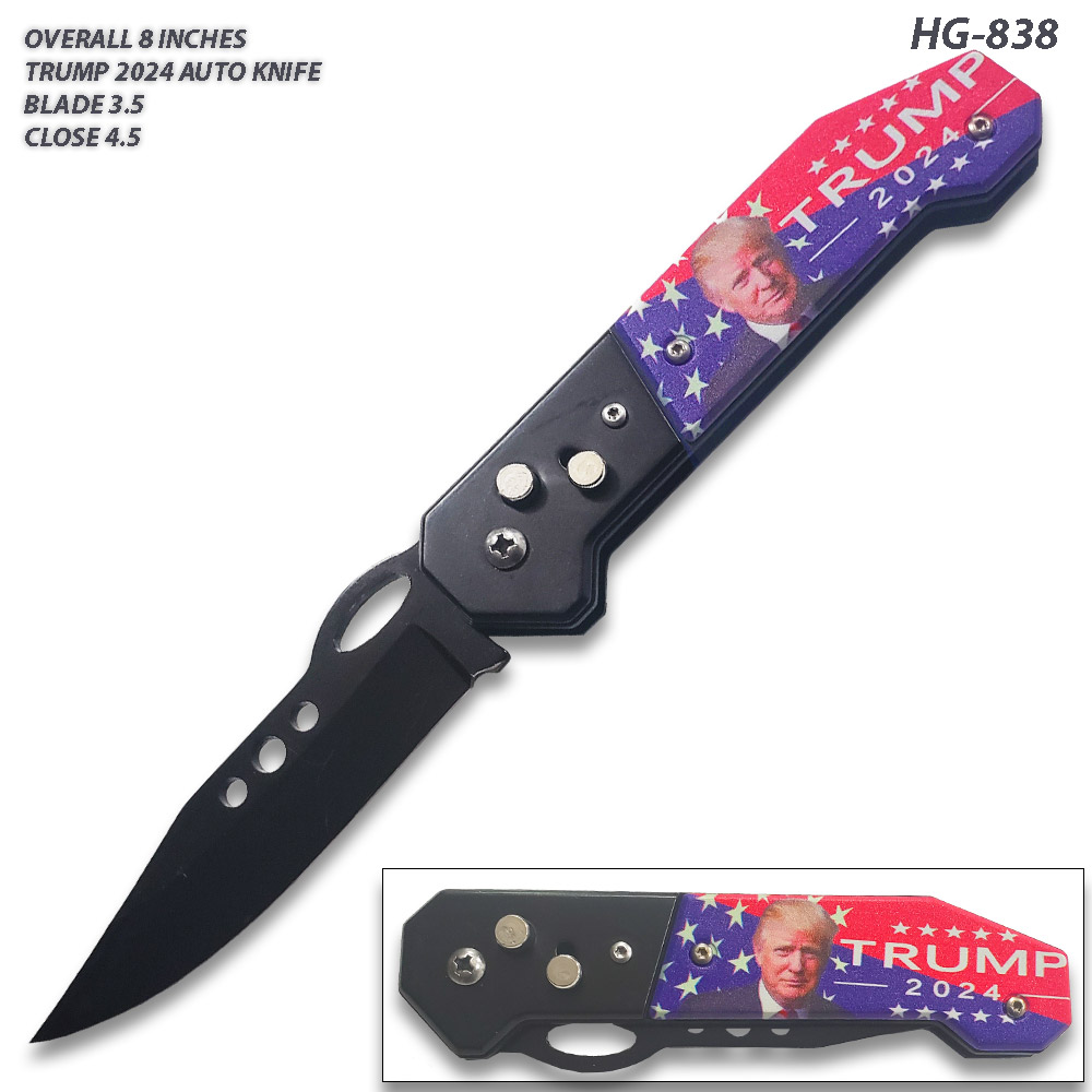 Make America Great - Trump 2024 Auto Knife Limited Edition