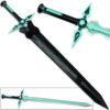SAO Dark Repulser Sword w Leather Sheath Kirito Kirigaya Sword Art Online Turquoise