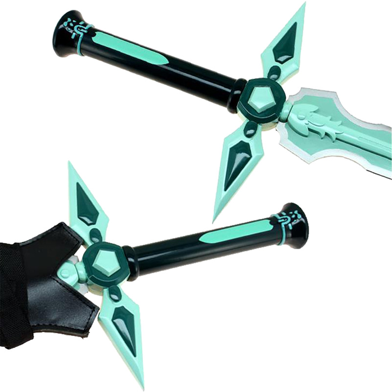 SAO Dark Repulser Sword w Leather Sheath Kirito Kirigaya Sword Art Online Turquoise
