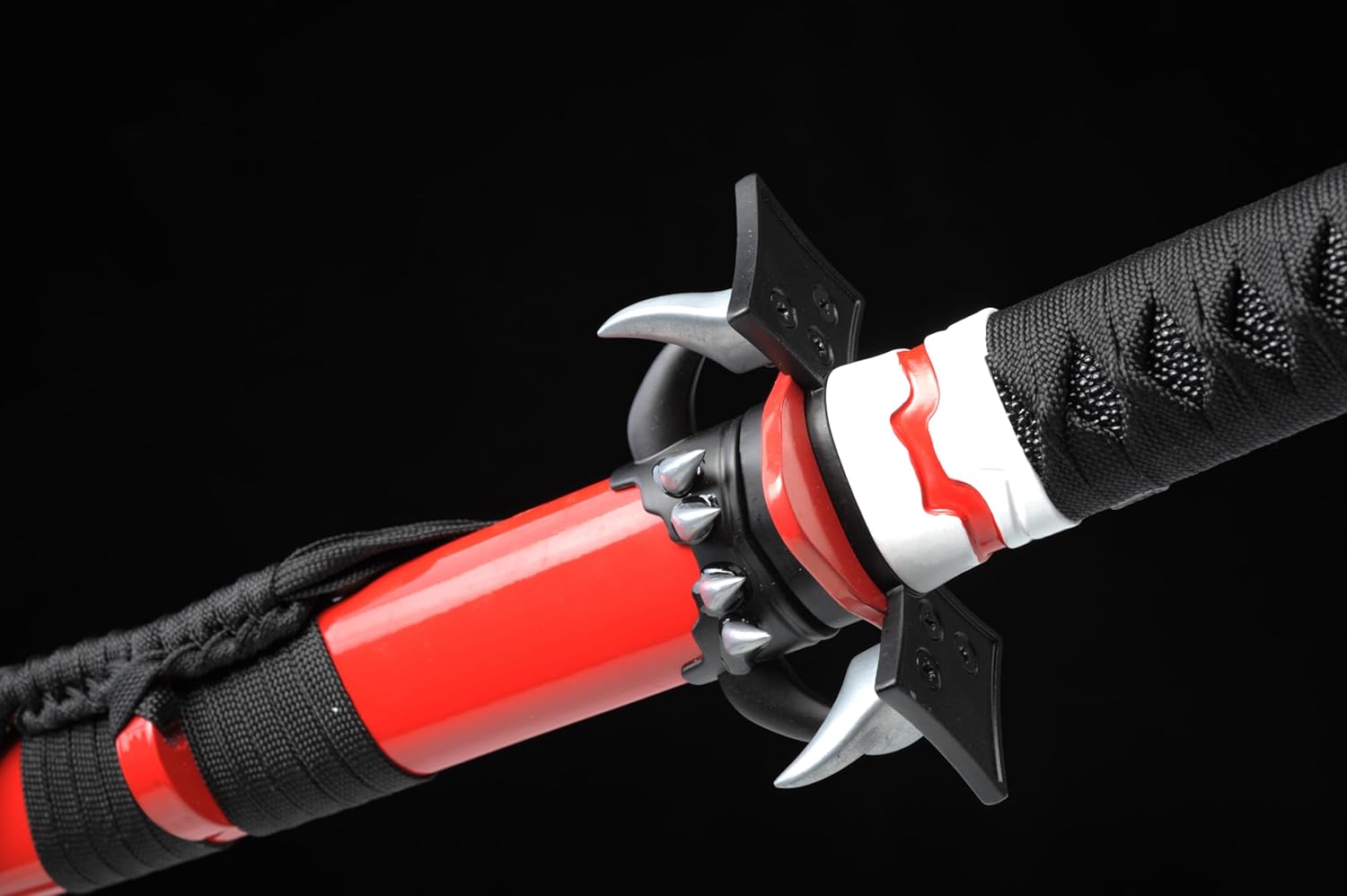 Saya C Sacred Ultra Blood Red Replica Sword Fang