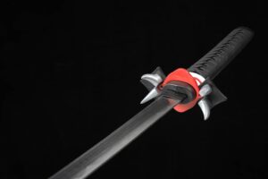 Saya C Sacred Ultra Blood Red Replica Sword Fang