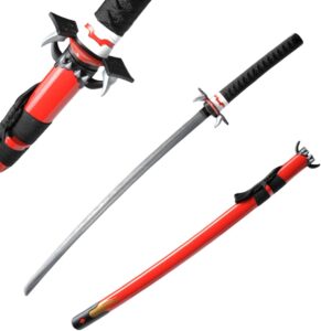 Saya C Sacred Ultra Blood Red Replica Sword Fang