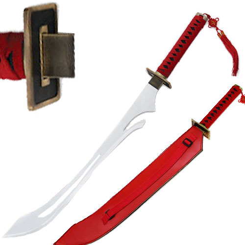 Dramatical Murder Koujaku's Replica Sword - Carbon Steel Katana Red Handle