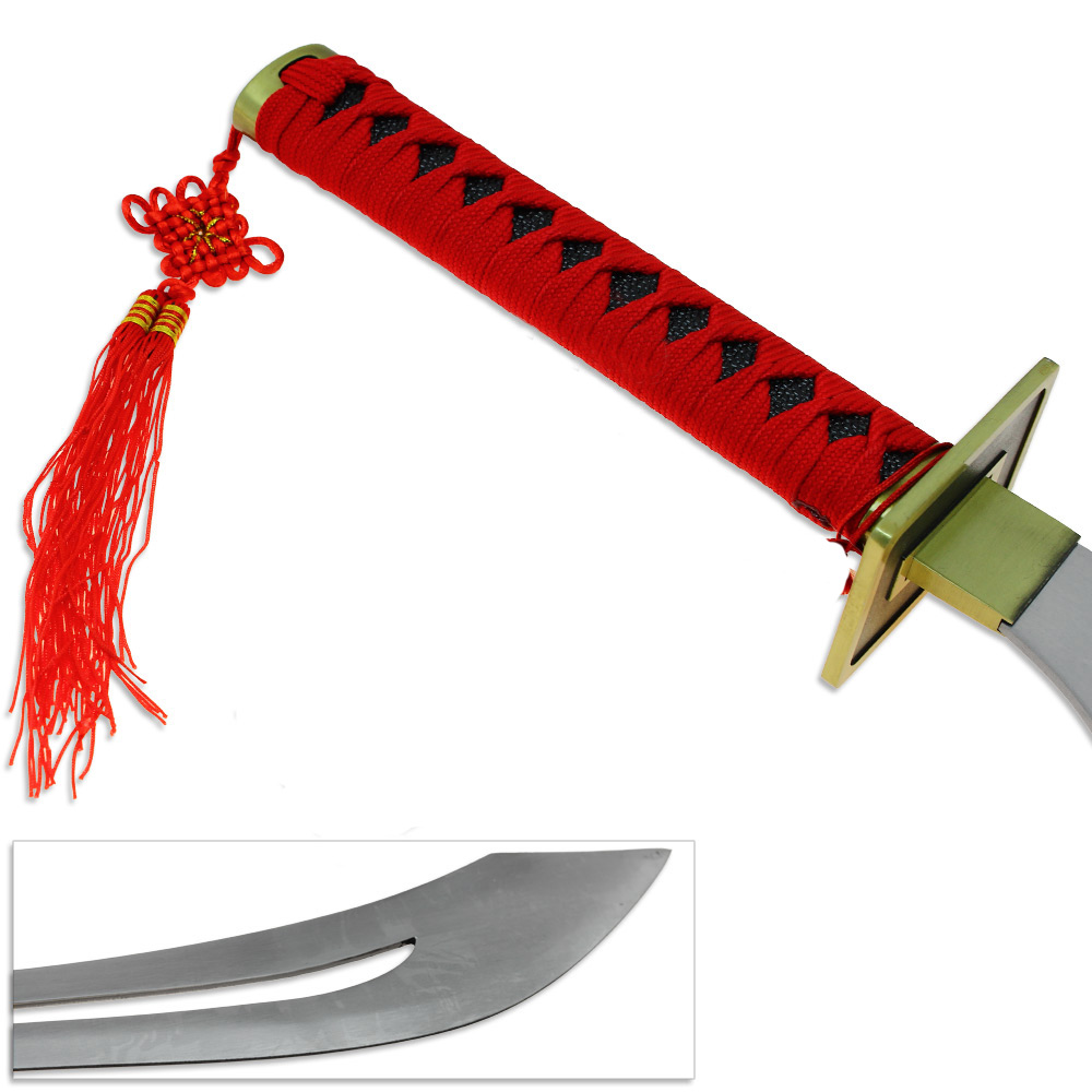 Dramatical Murder Koujaku's Replica Sword - Carbon Steel Katana Red Handle