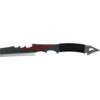Inferno Fang Fantasy Curved Blade Sword with Sheath