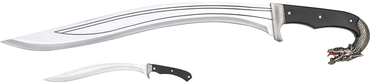 Slayer Dragon Dagger Fantasy Sword 17.25-Inch Overall