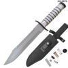 Tactical Camping Bowie Survival Knife w/ Sheath