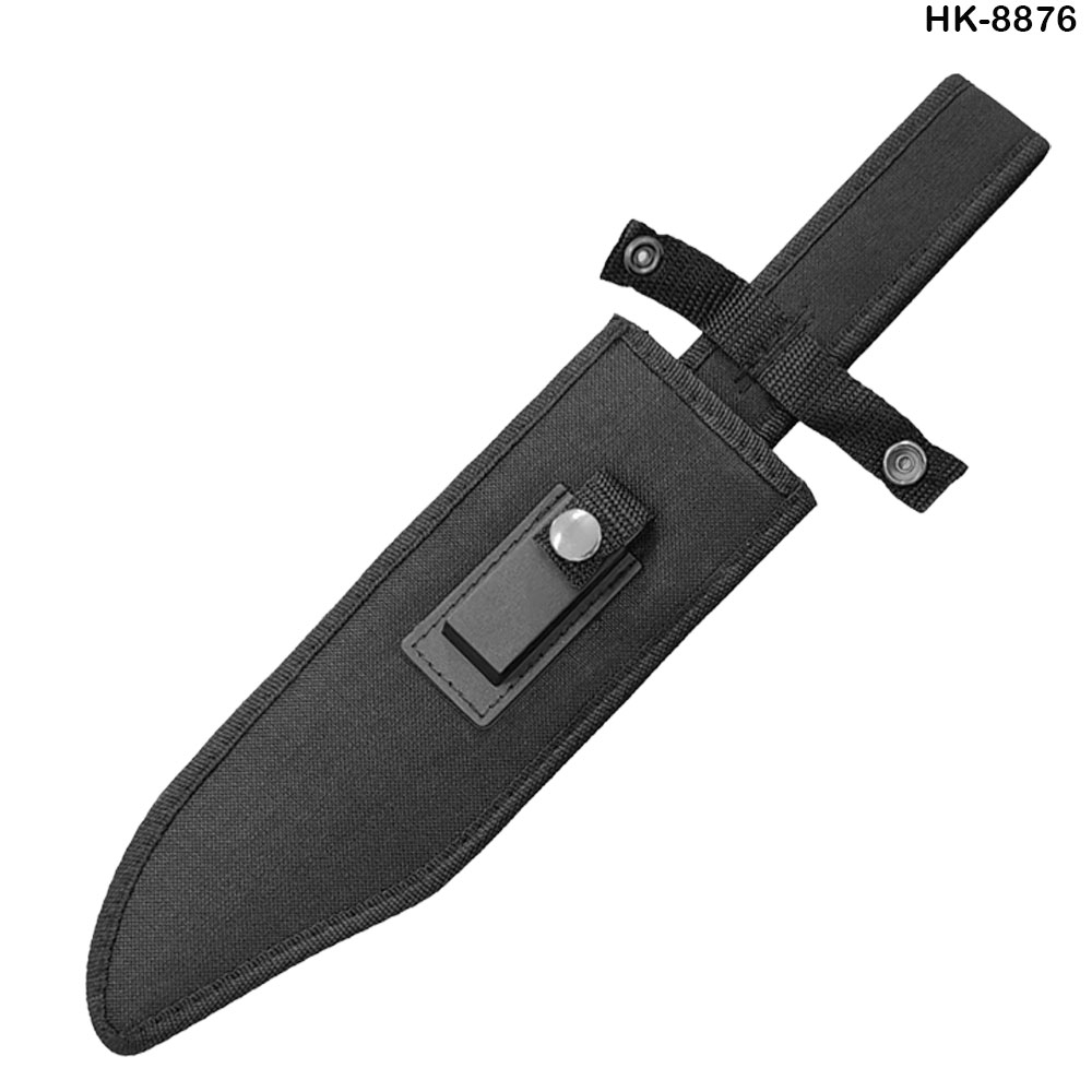 Tactical Camping Bowie Survival Knife w/ Sheath