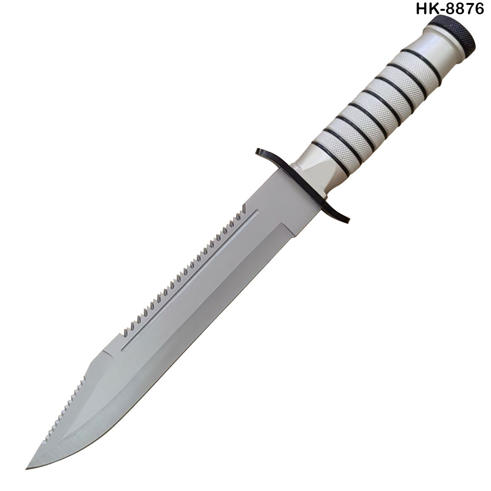 Tactical Camping Bowie Survival Knife w/ Sheath