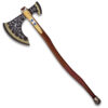God of War Handmade Kratos Leviathan Viking Axe Metal Head