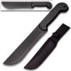 Shadow Fang Tactical Machete Knife Full Tang Blacked-Out Survival Blade w/ Sheath