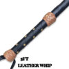 Hand Made Leather Bull Whip Hunter 5FT