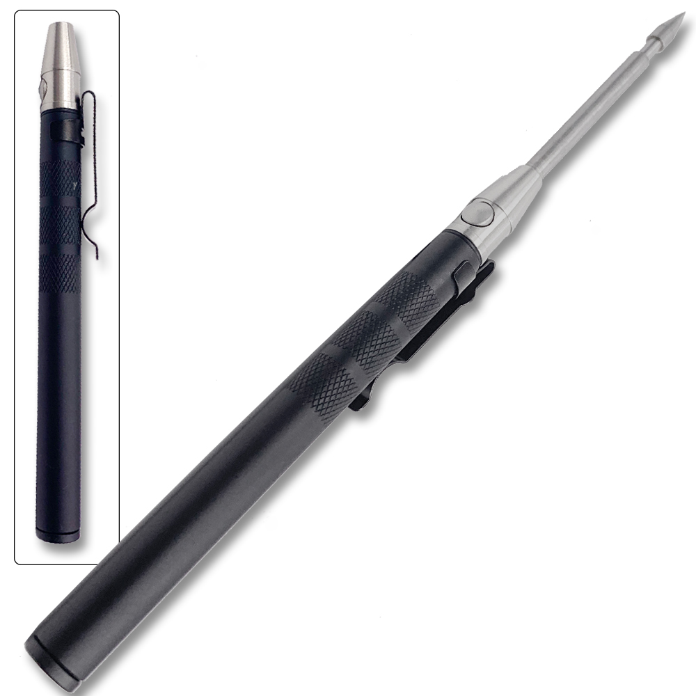 OTF Black Retractable Ice Pick