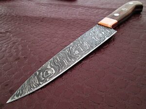 White Deer Forged Paring Knife Pro Chef Cutlery Damascus Steel 1095 HC