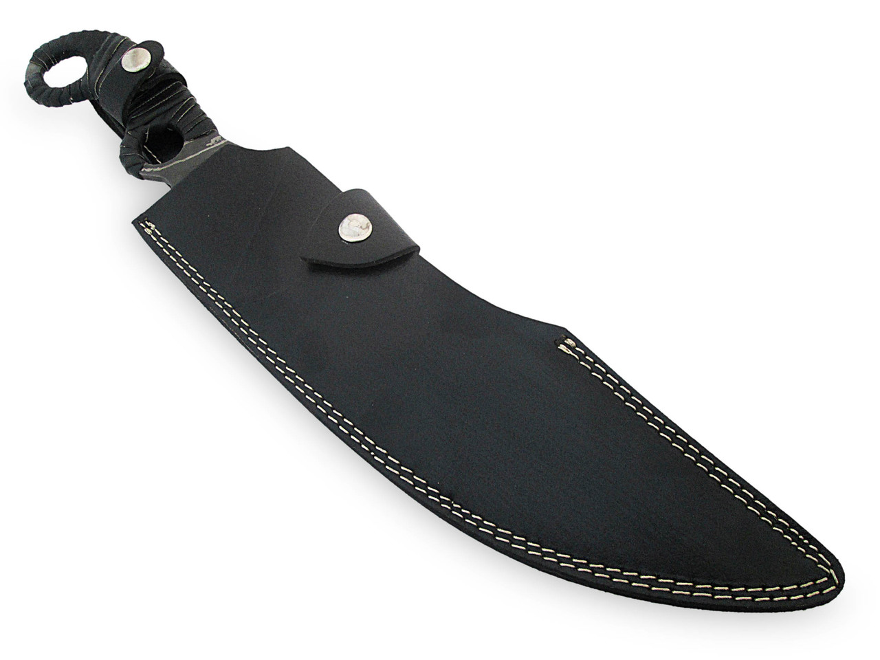 Damascus Hunter Knife Destiny Dagger 1095HC Forge BLOSSOM Pattern Steel Replica