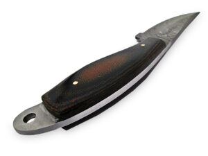 White Deer Expedition Damascus Steel Skinner Knife Micarta Handle