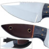 Super Skinner J2 German Steel Knife Full Tang Walnut Hardwood Handle