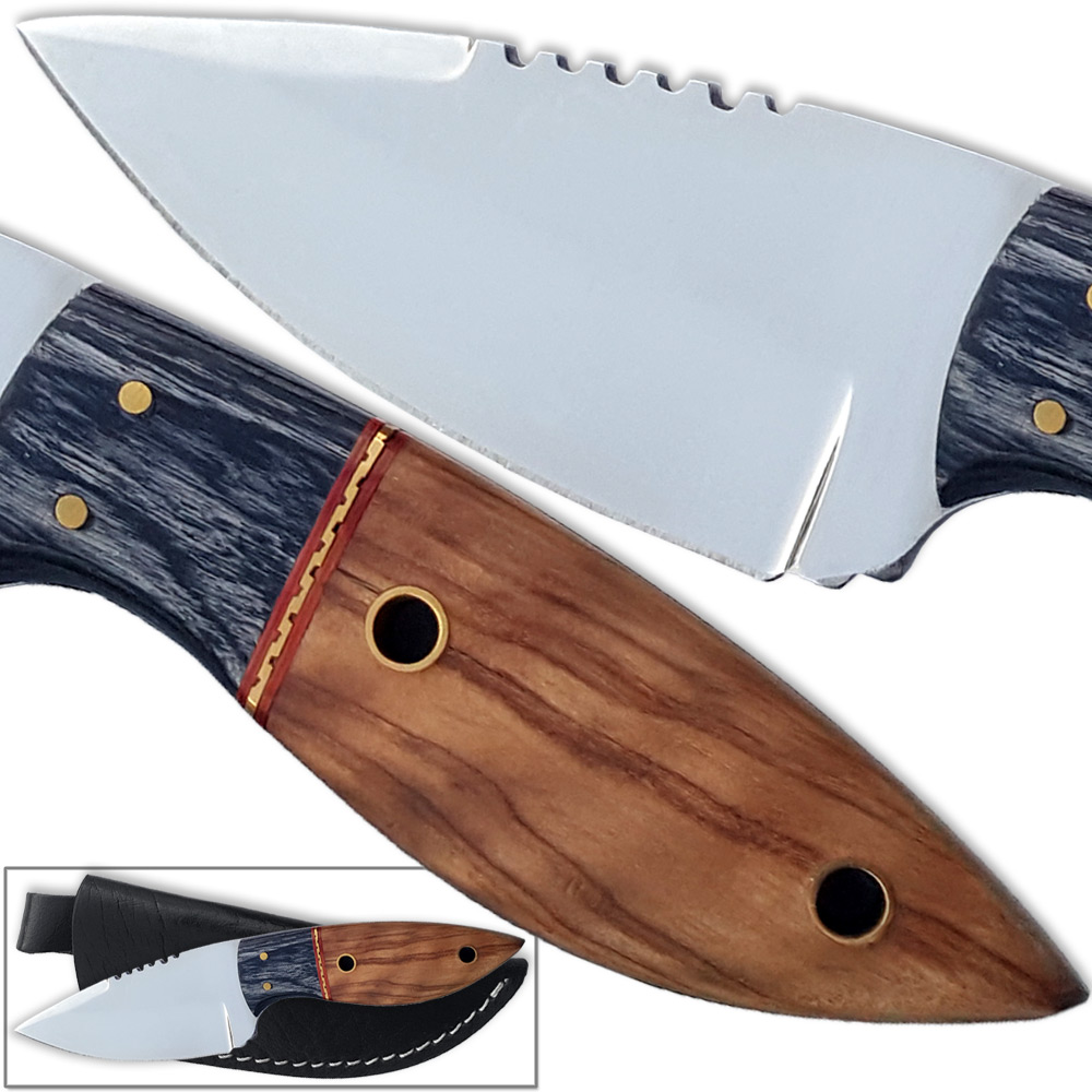 EDC Essential Urban Knife J2 German Steel Full Tang Skinner Custom Made