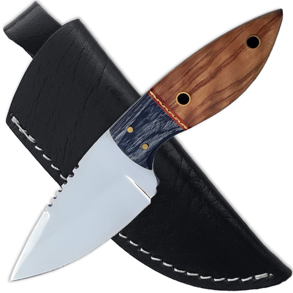 EDC Essential Urban Knife J2 German Steel Full Tang Skinner Custom Made