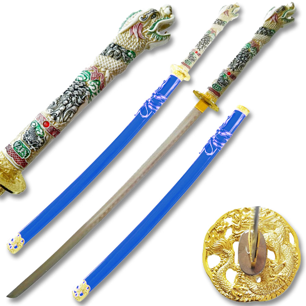 3rd Gen Highlander Connor MacLeod Katana Sword Blue