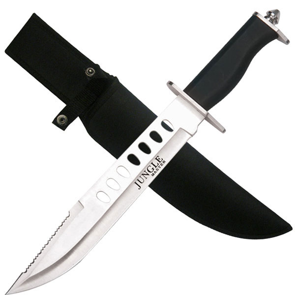 Jungle Master JM-002L Fixed Blade Knife 15-Inch Overall