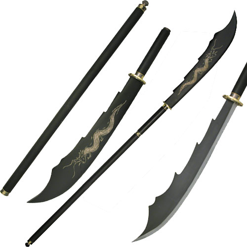 Japanese Naginata  (63" in Overall Length)