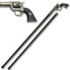 Sword Cane - American Revolver Pistol Handle