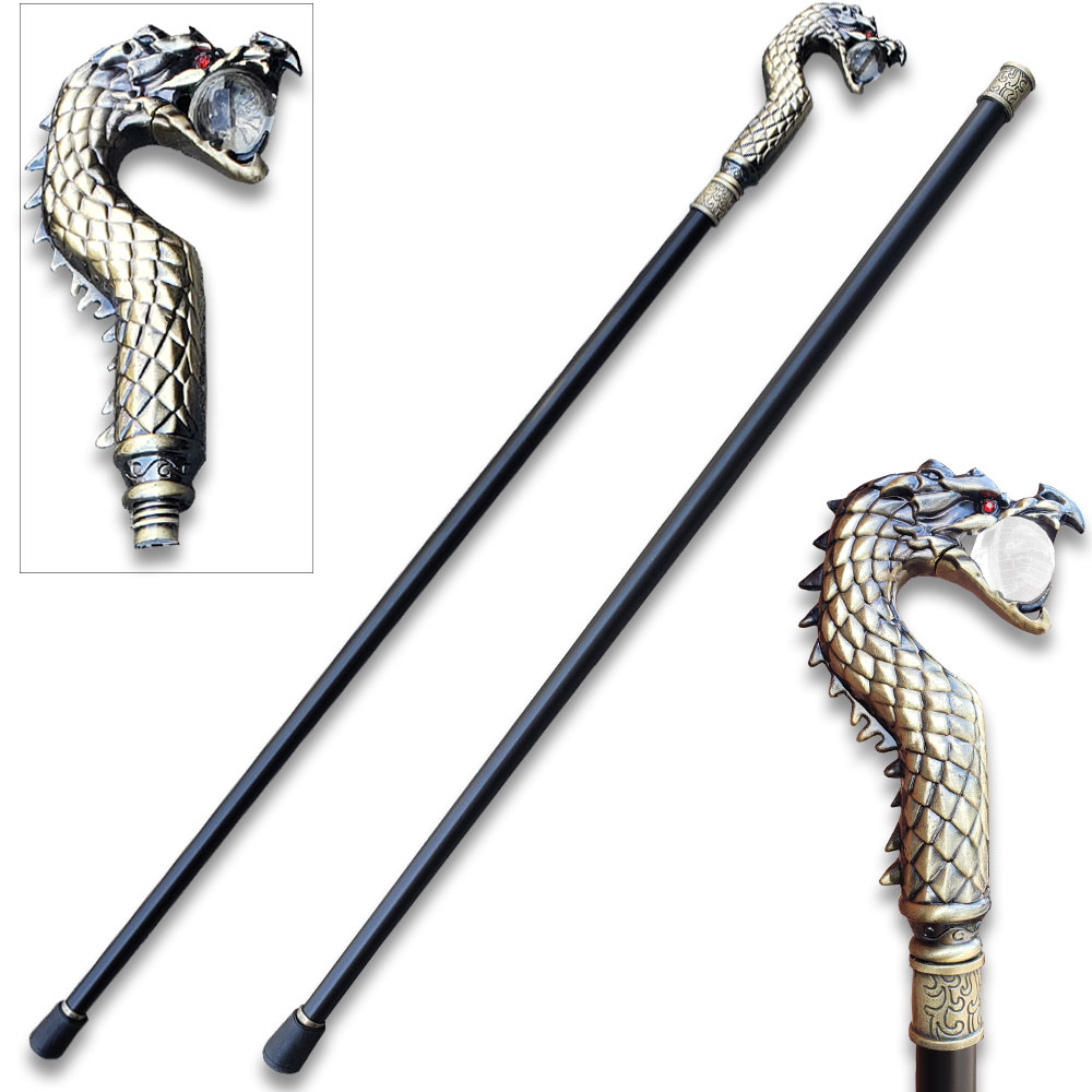 Fighting Dragon  Sword Cane