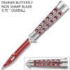 Non Sharp Trainer Butterfly Red and Silver Blade Ltd. Edition