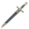 Masonic Dagger Sword with Handle, Black Velvet